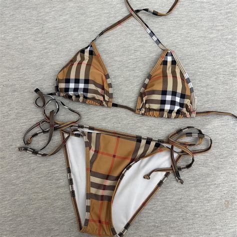 burberry bikini dupe|burberry bikini high waisted.